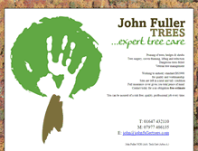 Tablet Screenshot of johnfullertrees.com